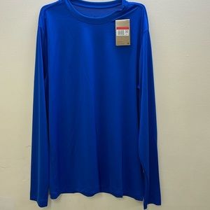 Nike Men Dri-FIT Reset Legend Long Sleeve Tee Royal Size L NWT